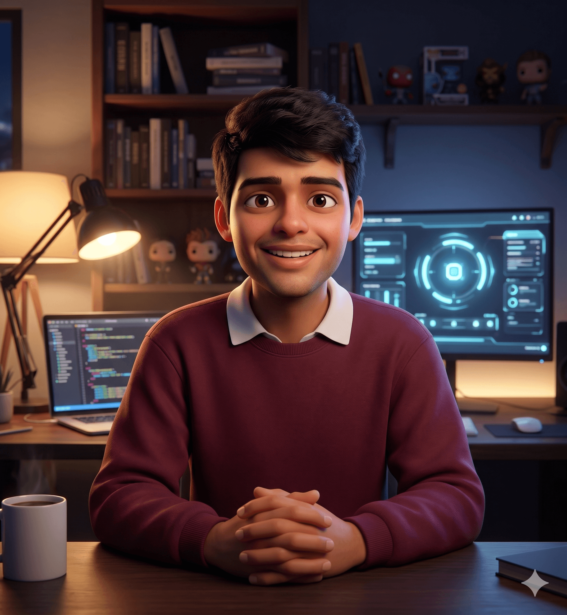 3D avatar of Vansh Malhotra